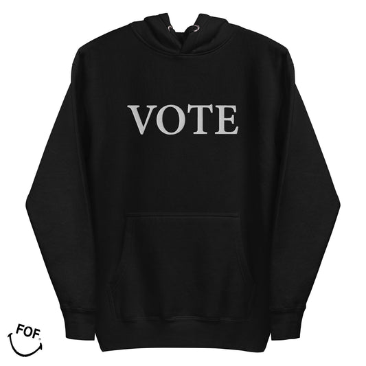 VOTE Embroidered Hoodie